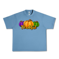 Pebble Blue halloween pumpkins thankful Urban Heavy Tee - Jasminsmagicworld