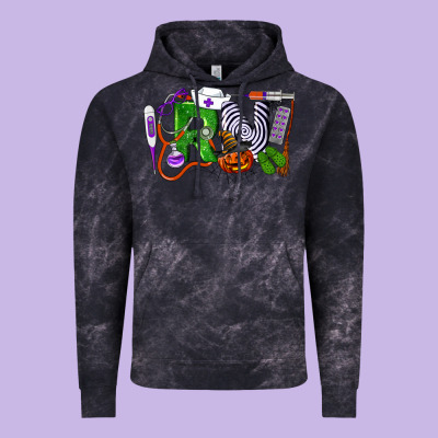 Halloween Rn Registered Nurse Vintage Hoodie Designed By Lillyallendesigns