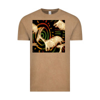 African Ethnic Animal Seamless Pattern Vintage Tee | Teevron