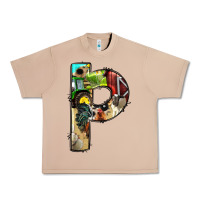 Burro farm life alphabet lowercase letters p Urban Heavy Tee - BundleAndBundleShop