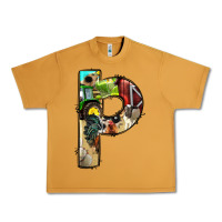 Peanut Butter farm life alphabet lowercase letters p Urban Heavy Tee - BundleAndBundleShop