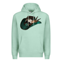 Seafoam cowhide flowers cowboy hat Premium Hoodie - Jasminsmagicworld