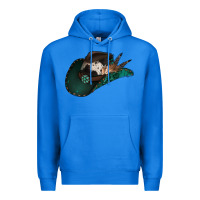 True Royal cowhide flowers cowboy hat Premium Hoodie - Jasminsmagicworld