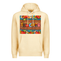 Pina Colada teacher and pens apples books leopard and tooled leather tumbler Premium Hoodie - Artiststas