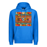 True Royal teacher and pens apples books leopard and tooled leather tumbler Premium Hoodie - Artiststas