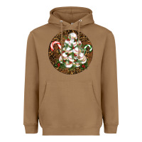 Toasted Coconut Merry Christmas Baseball Heavyweight Hoodie - RanaPortraitStore