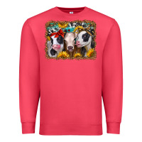 Cardinal western sunflower heifers Premium Sweatshirt - Jasminsmagicworld