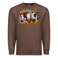 Chestnut western sunflower heifers Premium Sweatshirt - Jasminsmagicworld