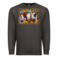 Smoke western sunflower heifers Premium Sweatshirt - Jasminsmagicworld