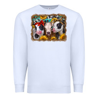White western sunflower heifers Premium Sweatshirt - Jasminsmagicworld
