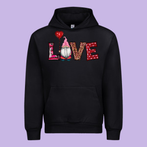 Valentine's Day Gnomes Love Urban Hoodie Designed By Ranaportraitstore