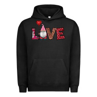 Pigment Black valentine's day gnomes love Urban Hoodie - RanaPortraitStore