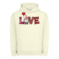 Pigment Pistachio valentine's day gnomes love Urban Hoodie - RanaPortraitStore