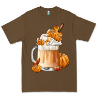 Cacao Fall Coffee Premium Tee - FaDigitalArtStudio