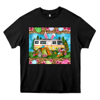 Black Easter Day camping Heavy Core Tee - OliviaCreatesArt