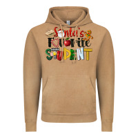 Santa's Favorite Student Christmas Vintage Hoodie | Teevron