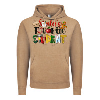 Vintage Coffee santa's favorite student christmas Vintage Hoodie - LillyAllenDesigns