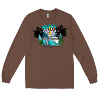 Chestnut beach please Long Sleeve Tee - CowhideDigitalArt