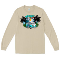 Mushroom beach please Long Sleeve Tee - CowhideDigitalArt