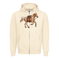 Sandshell horse body Zipper Hoodie - RanaPortraitStore