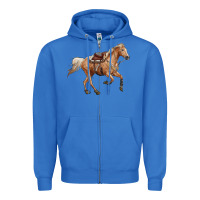 True Royal horse body Zipper Hoodie - RanaPortraitStore
