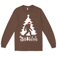Chestnut bigfoot christmas shirt Long Sleeve Tee - DesigneFamous