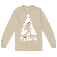Mushroom bigfoot christmas shirt Long Sleeve Tee - DesigneFamous