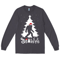 Smoke bigfoot christmas shirt Long Sleeve Tee - DesigneFamous