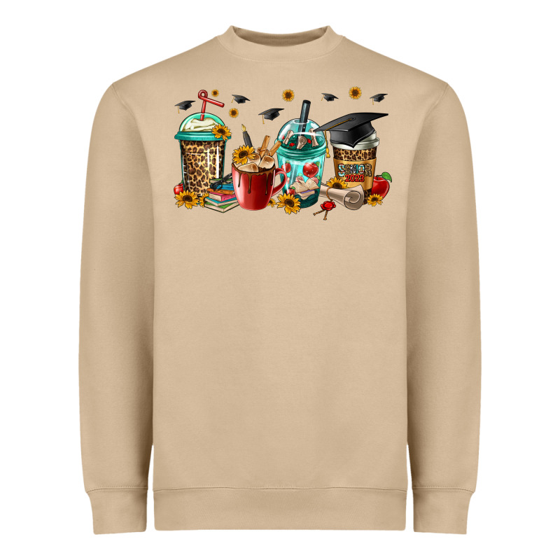 Senior 2023 Graduation Coffee Heavyweight Sweatshirt by Jasminsmagicworld | Teevron