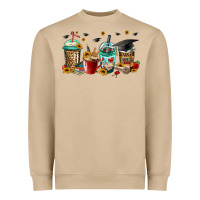 Mushroom senior 2023 graduation coffee Heavyweight Sweatshirt - Jasminsmagicworld