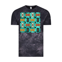 Cloud Black native american aztec seamless pattern 3 Vintage Tee - BundleAndBundleShop