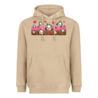 Mushroom shih tzu dogs libbey glass Heavyweight Hoodie - Jasminsmagicworld