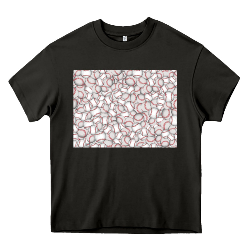 Baseball Seamless Background  (3200x2400px) Heavy Core Tee by Jasminsmagicworld | Teevron