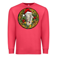 Cardinal Christmas Goat Premium Sweatshirt - RanaPortraitStore