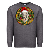 Charcoal Heather Christmas Goat Premium Sweatshirt - RanaPortraitStore