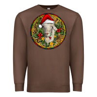 Chestnut Christmas Goat Premium Sweatshirt - RanaPortraitStore