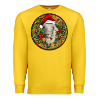 Lemon Christmas Goat Premium Sweatshirt - RanaPortraitStore