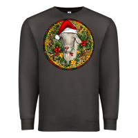 Smoke Christmas Goat Premium Sweatshirt - RanaPortraitStore