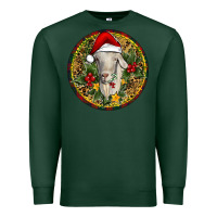 Sports Green Christmas Goat Premium Sweatshirt - RanaPortraitStore
