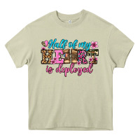 Mossy half of my haert is deployed olivia Heavy Core Tee - OliviaCreatesArt