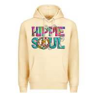 Pina Colada hippie soul with tie dye and flowers Premium Hoodie - Artiststas