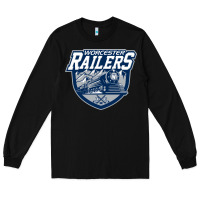 Black worcester railers Long Sleeve Tee - DesigneFamous