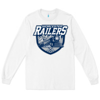 White worcester railers Long Sleeve Tee - DesigneFamous