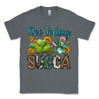 Charcoal Heather not today succa Classic Tee - OliviaCreatesArt