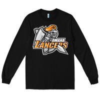 Black omaha lancers Long Sleeve Tee - DesigneFamous