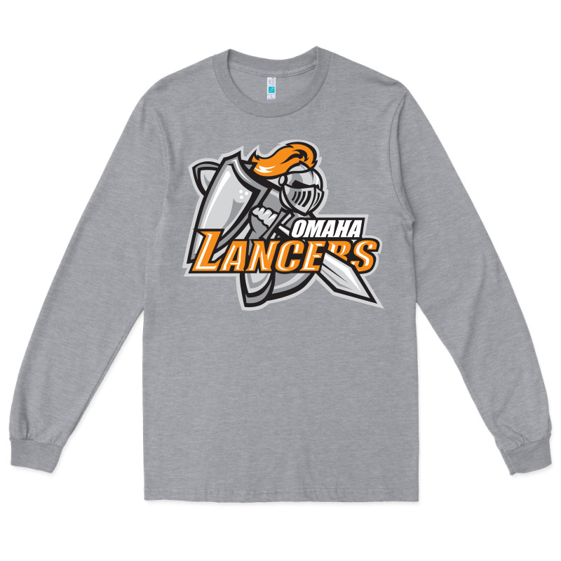 Omaha Lancers Long Sleeve Tee by DesigneFamous | Teevron