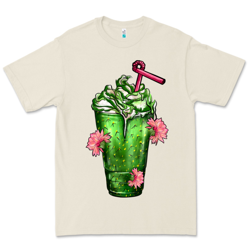 Western Cactus Cold Frappe Premium Tee by FaDigitalArtStudio | Teevron