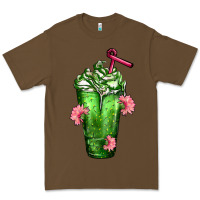 Cacao Western Cactus Cold Frappe Premium Tee - FaDigitalArtStudio