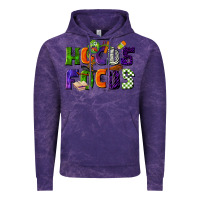 Cloud Purple Hocus Focus Teacher Halloween Vintage Hoodie - LillyAllenDesigns