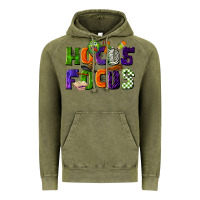 Vintage Olive Hocus Focus Teacher Halloween Vintage Hoodie - LillyAllenDesigns